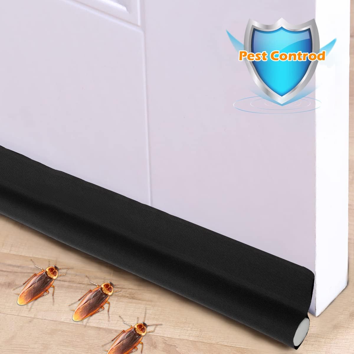 Under Door Draft Stopper 37 Inch Reusable Door Seal