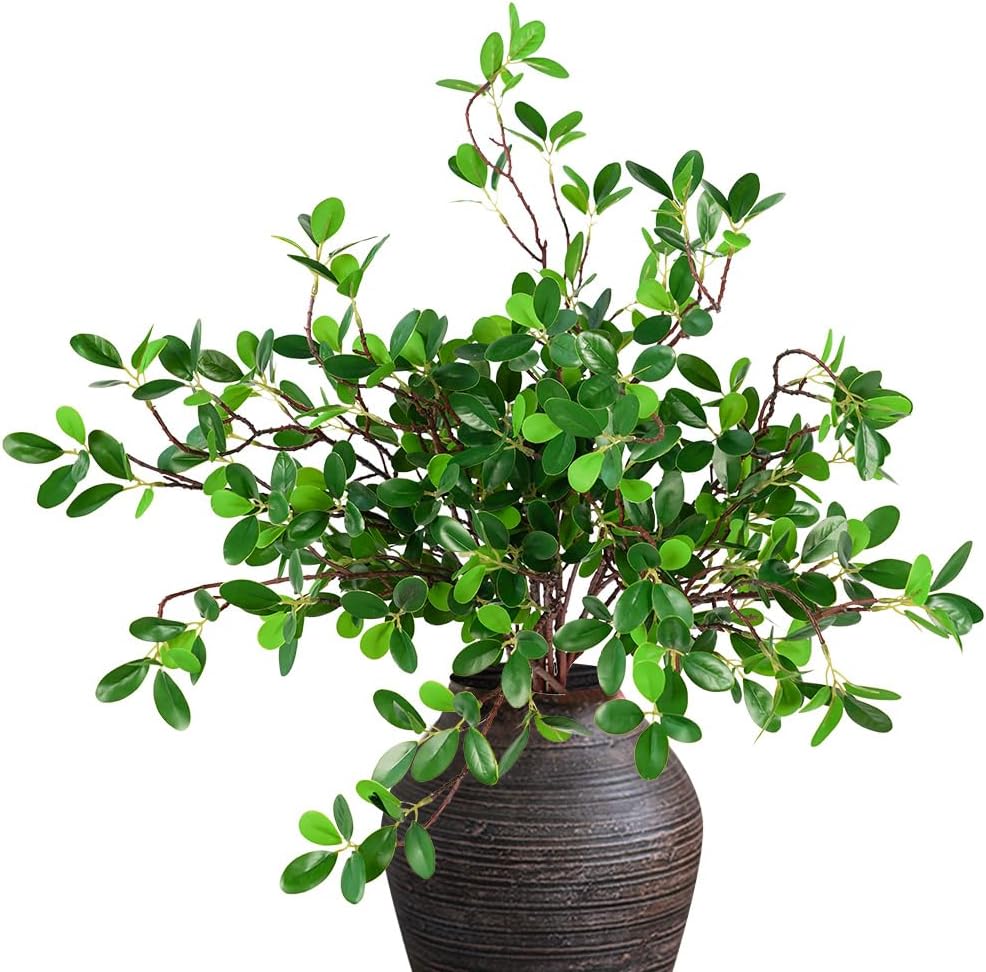 Artificial Eucalyptus Stems for Vase Decor