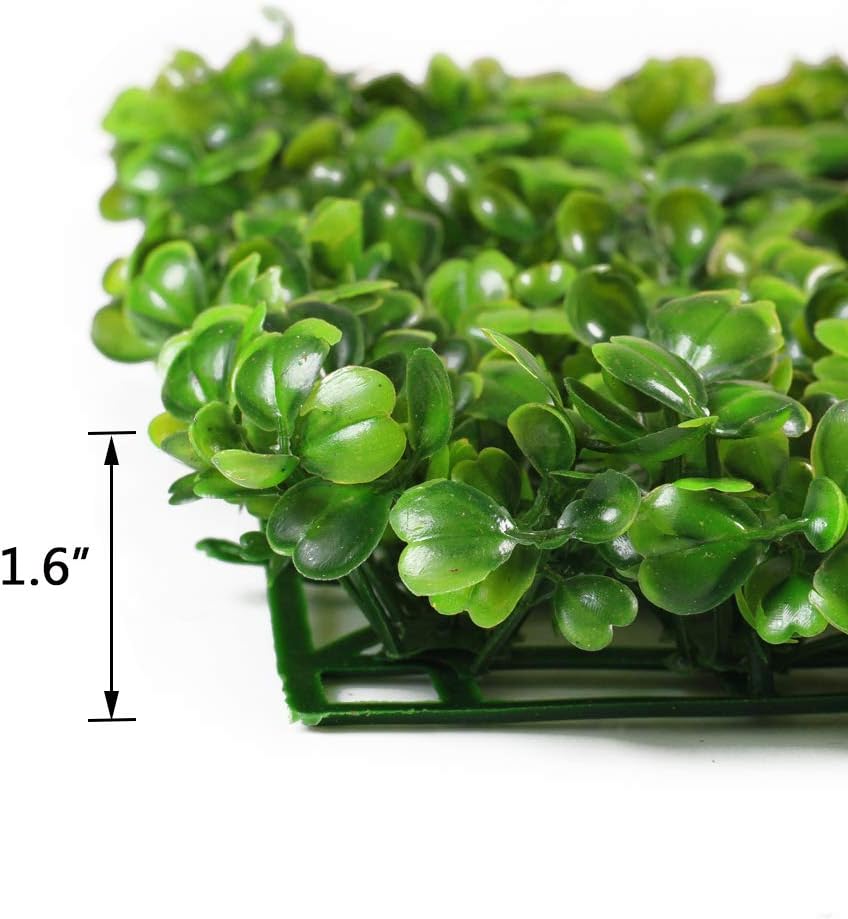 Boshen 10PCS 24x16 Inch Artificial Grass Wall Panels