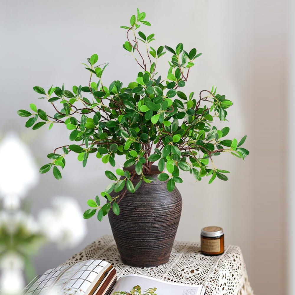 Artificial Eucalyptus Stems for Vase Decor