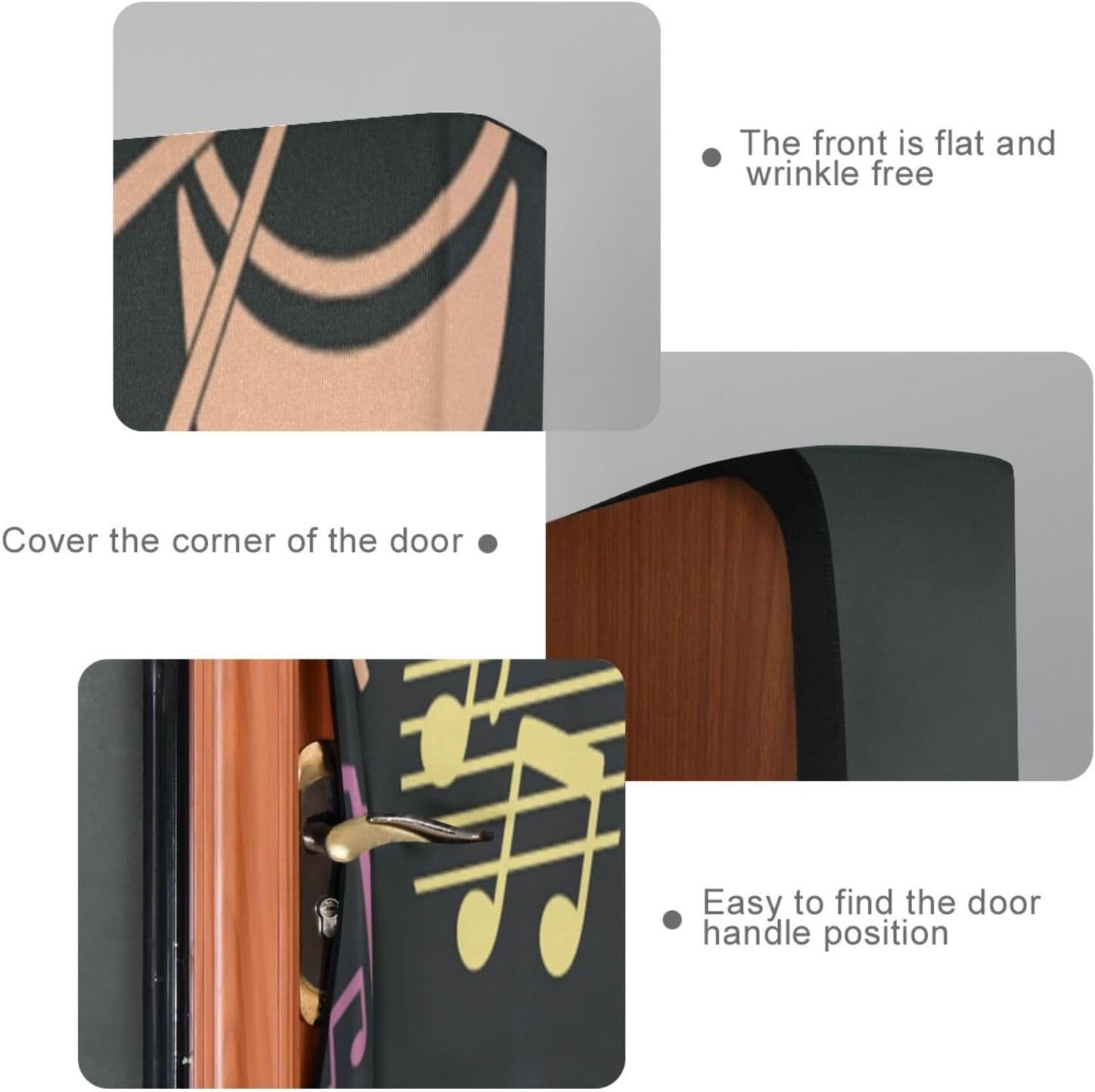Susiyo Musical Vector Halloween Door Cover 32x79in