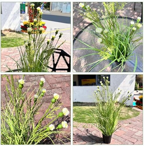 Fluxode Grass Plant with 20 Realistic Flowers
