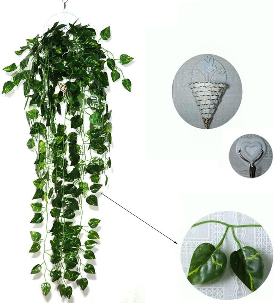 Generic Artificial Ivy Leaf Garland for Wall Decor