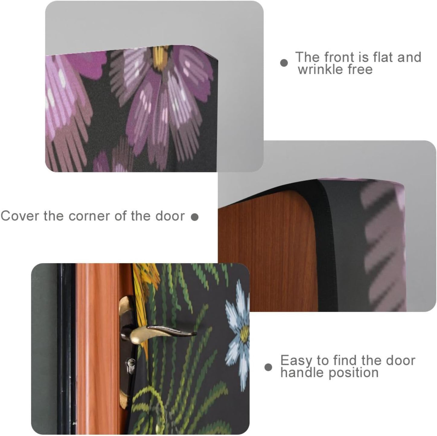 Susiyo Christmas Door Cover Decor 32x79 in
