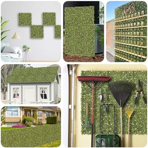 18x18 Artificial Plant Panels for Home Office Garden Decor