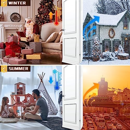 SOURRI 36 Inch Door Draft Stopper - Soundproof and Weather Stripping for Interior and Exterior Doors