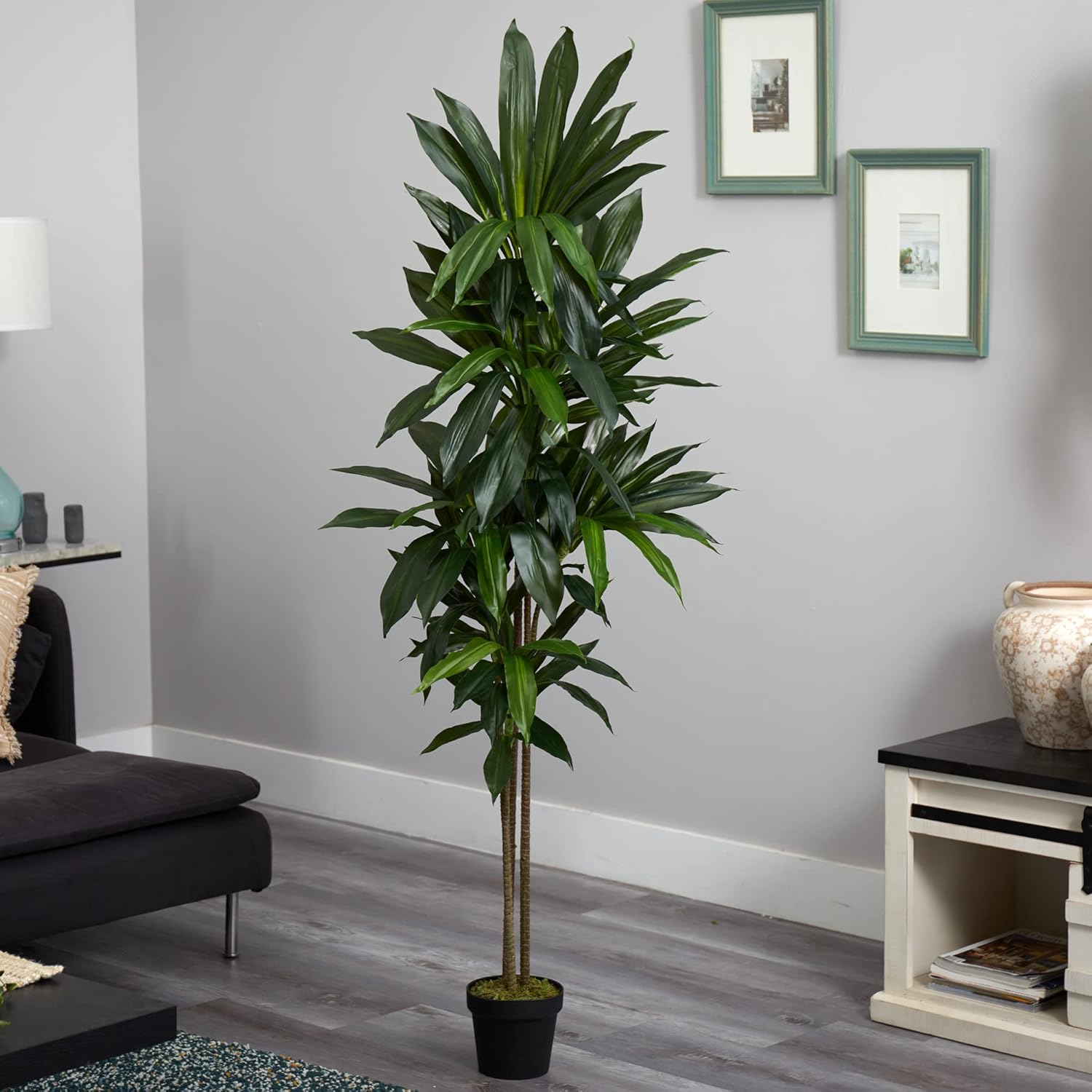 Nearly Natural 6ft Dracaena Silk Plant Real Touch