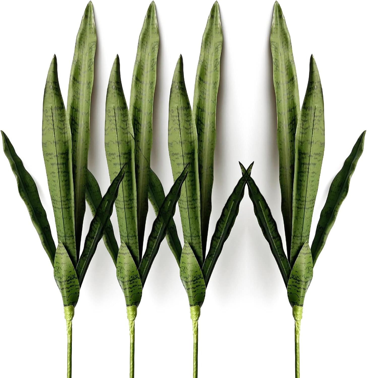 Ollain 4PCS Artificial Sansevieria Plants 30Inch Tall