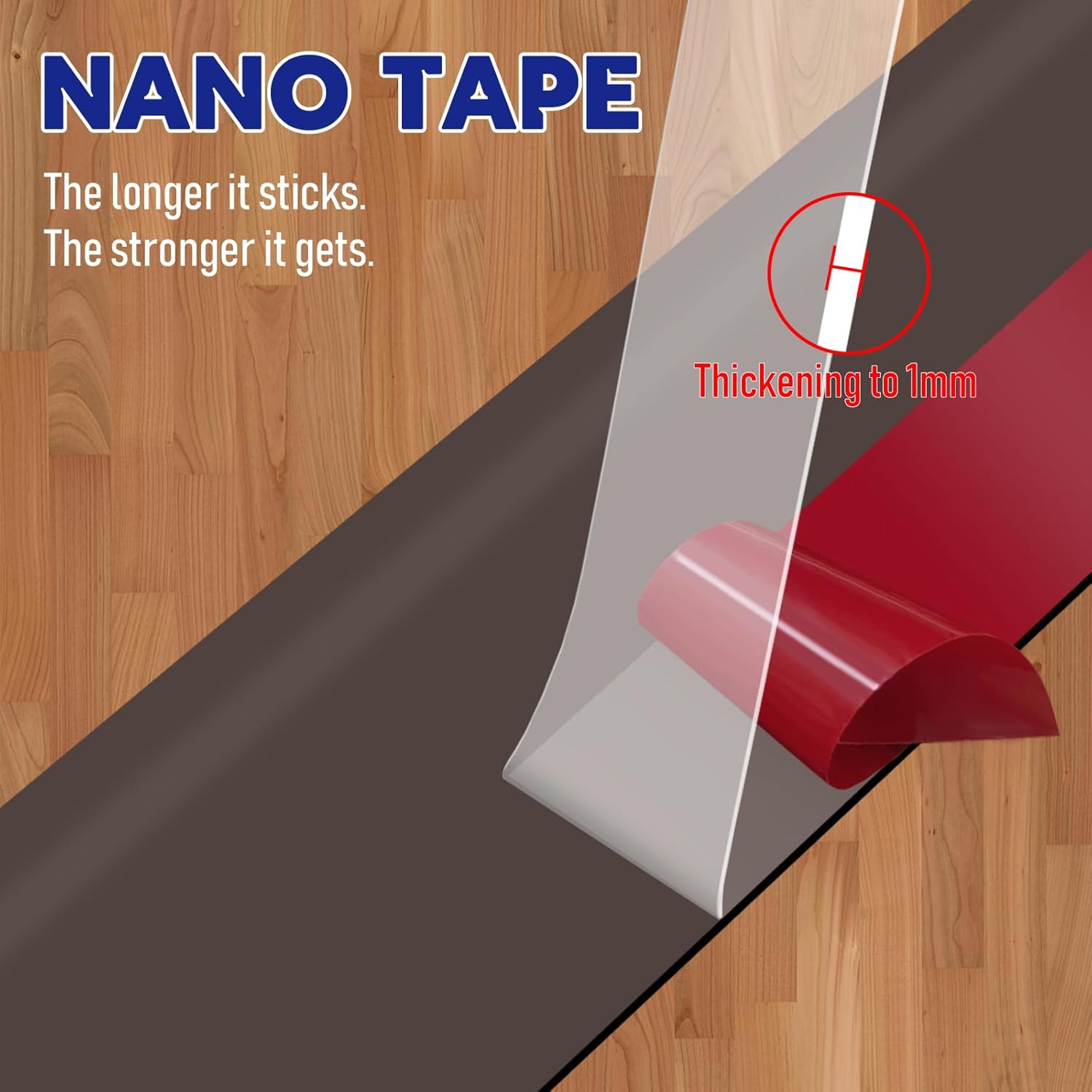 Premium Door Draft Stopper 2x78 Inch Brown