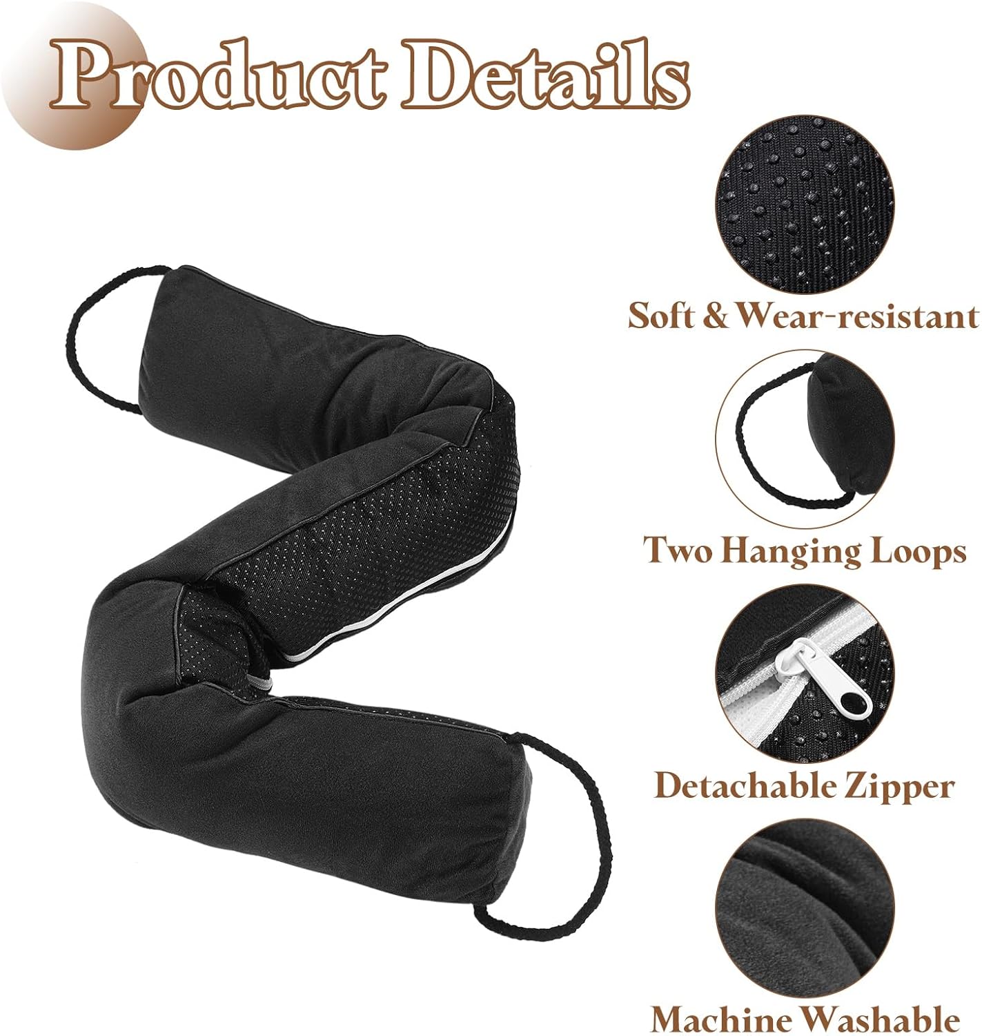 Uxcell Door Sweep 28x3 Inch Windproof Stopper