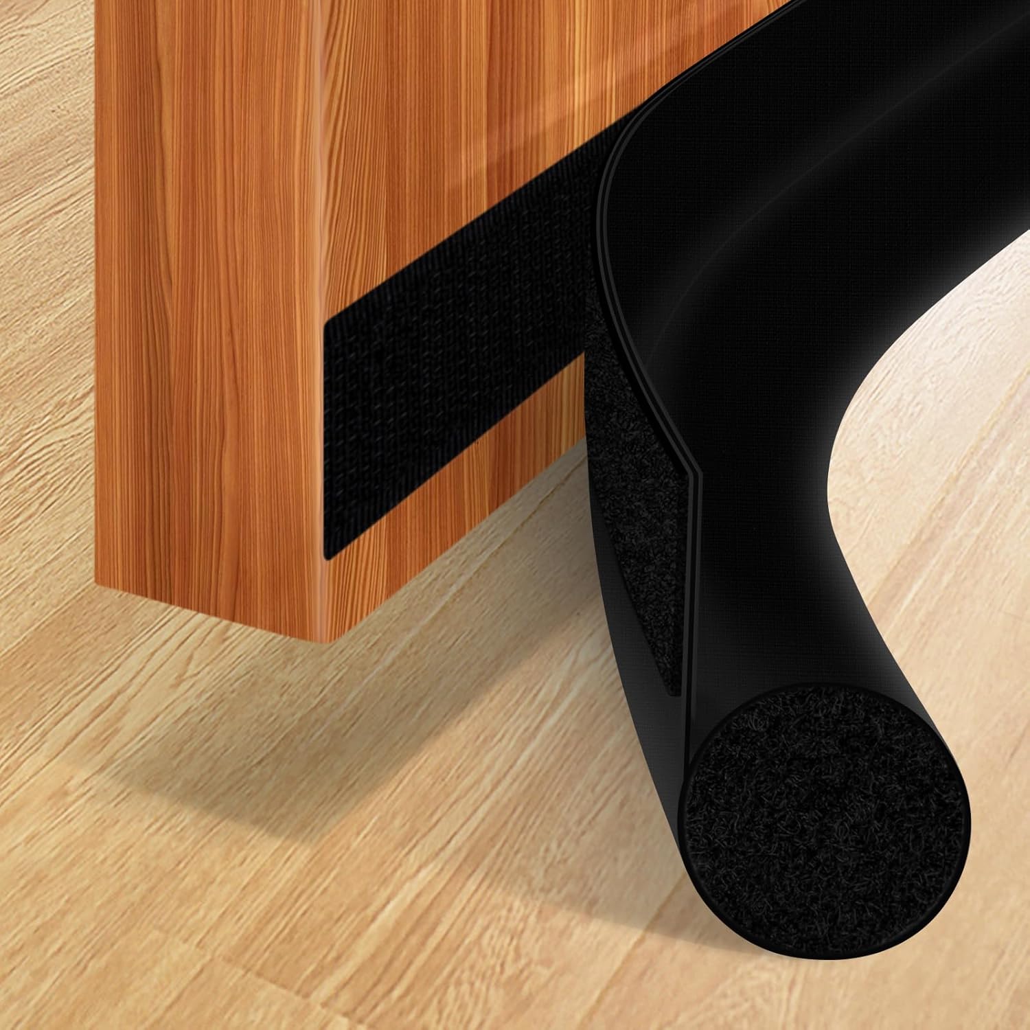MAXTID Door Draft Stoppers 36 Inch Black Seal Strip
