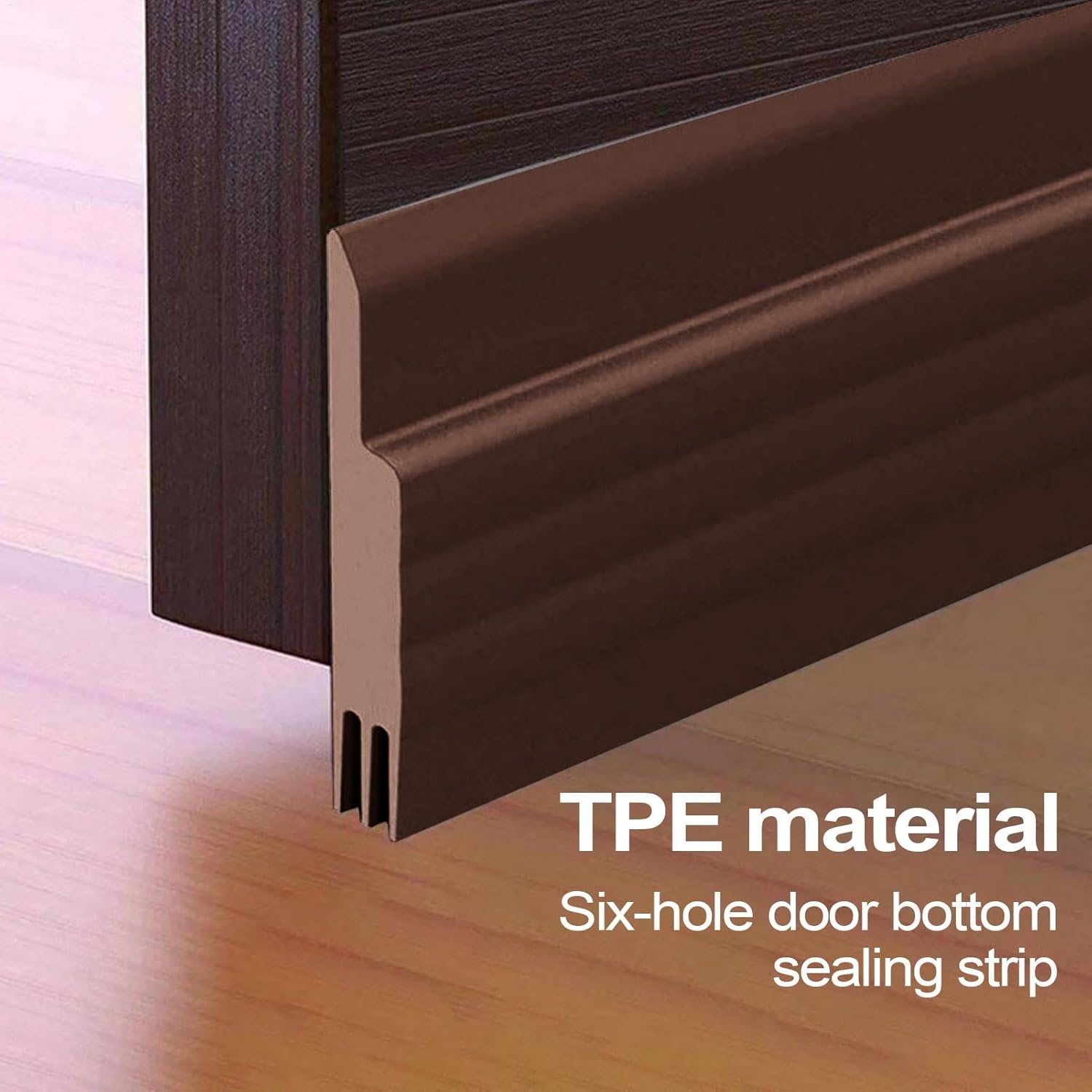 Door Draft Blocker Windproof Weather Stripping Seal Protector Guard