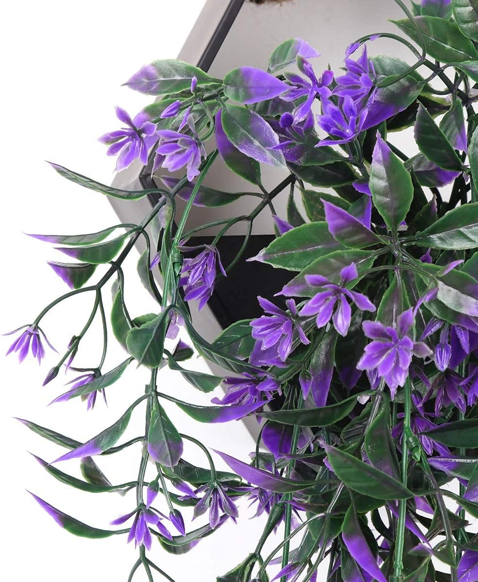 Artificial Purple Vine 4 Pack for Indoor Outdoor Decor