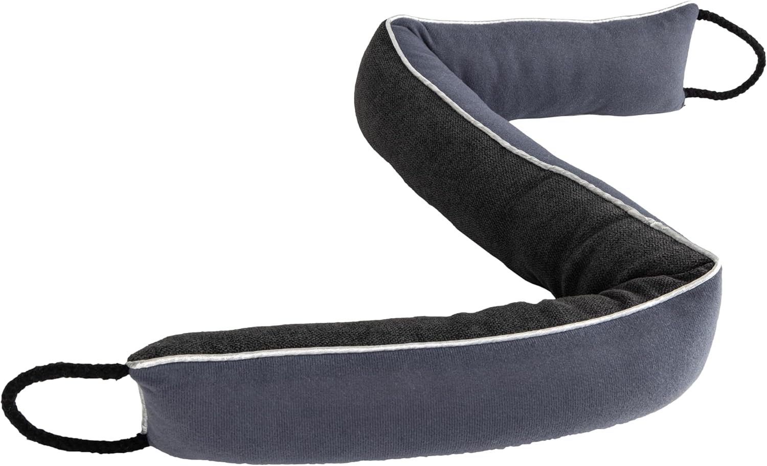 Duck Brand Weighted Door Draft Stopper 36 Door Gap Coverage 1-Pack Dark Gray