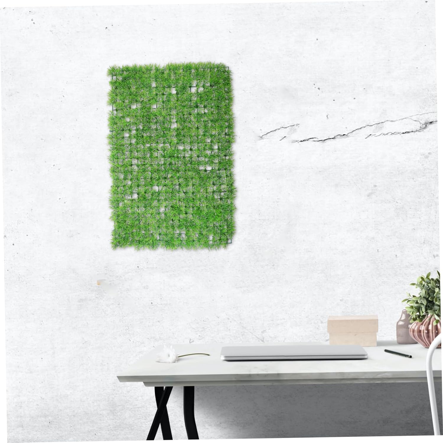 PRETYZOOM Artificial Wall Plants Decor for Home and Events