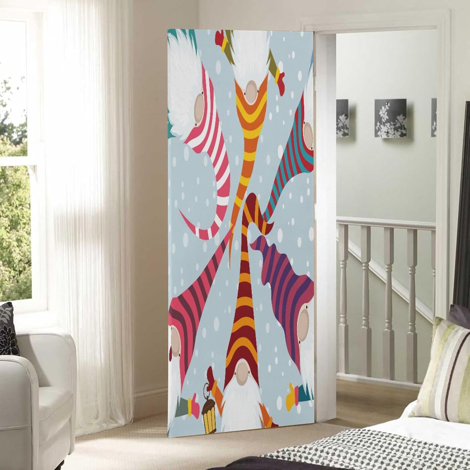 Susiyo Festive Door Cover Stretch Fabric