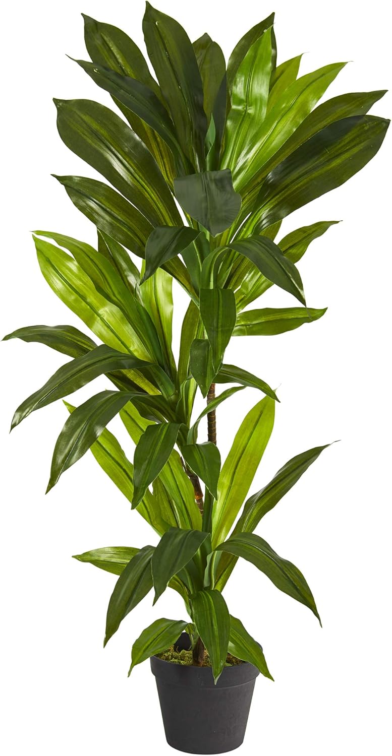 Nearly Natural 3ft Dracaena Artificial Plant Real Touch
