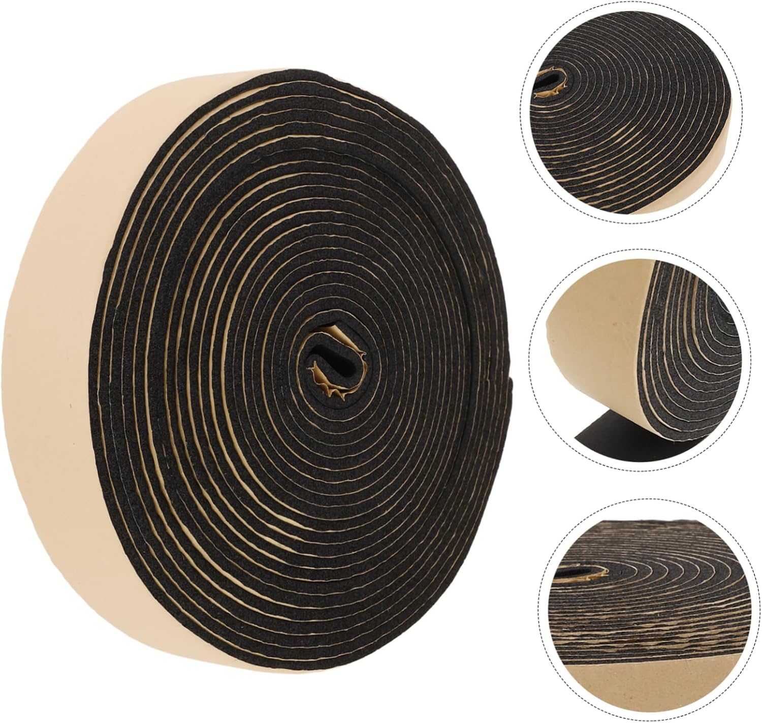 PRETYZOOM Multifunctional Soundproof Door Seal Strip
