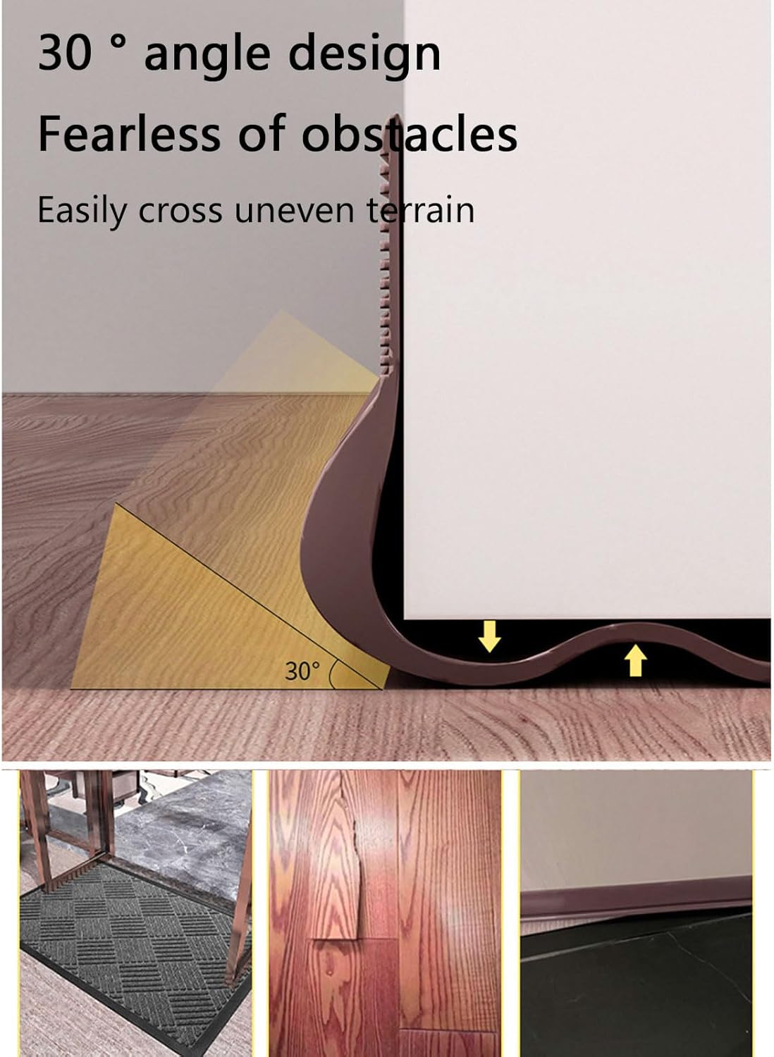 Soundproof Door Seal with Noise Reduction and Insulation Black