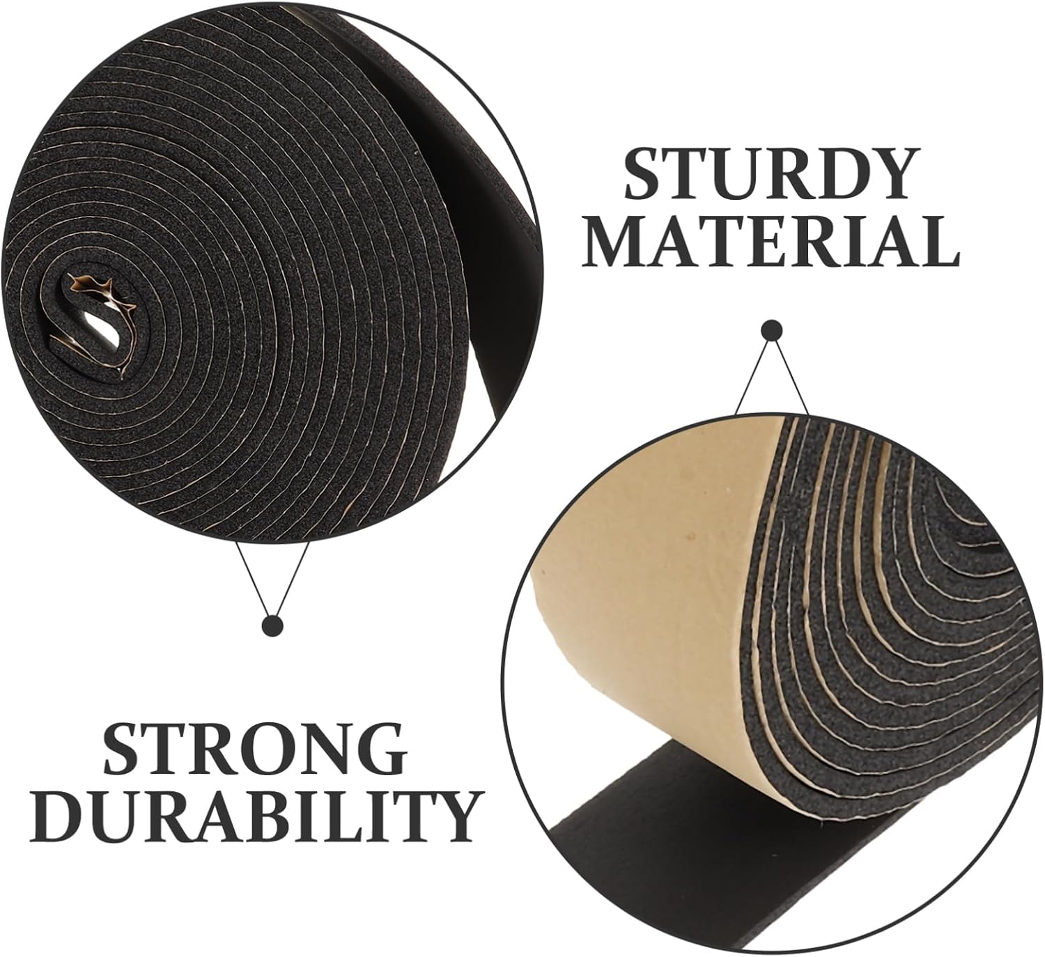 Gadpiparty Multifunctional Soundproofing Door Strip