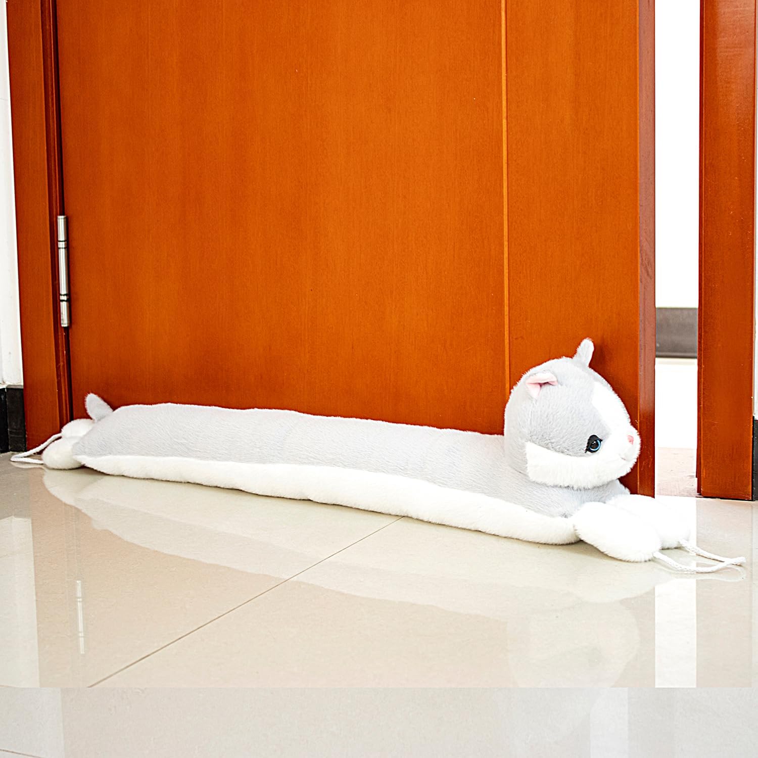 36 Inch Heavy Duty Grey Cat Door Draft Stopper