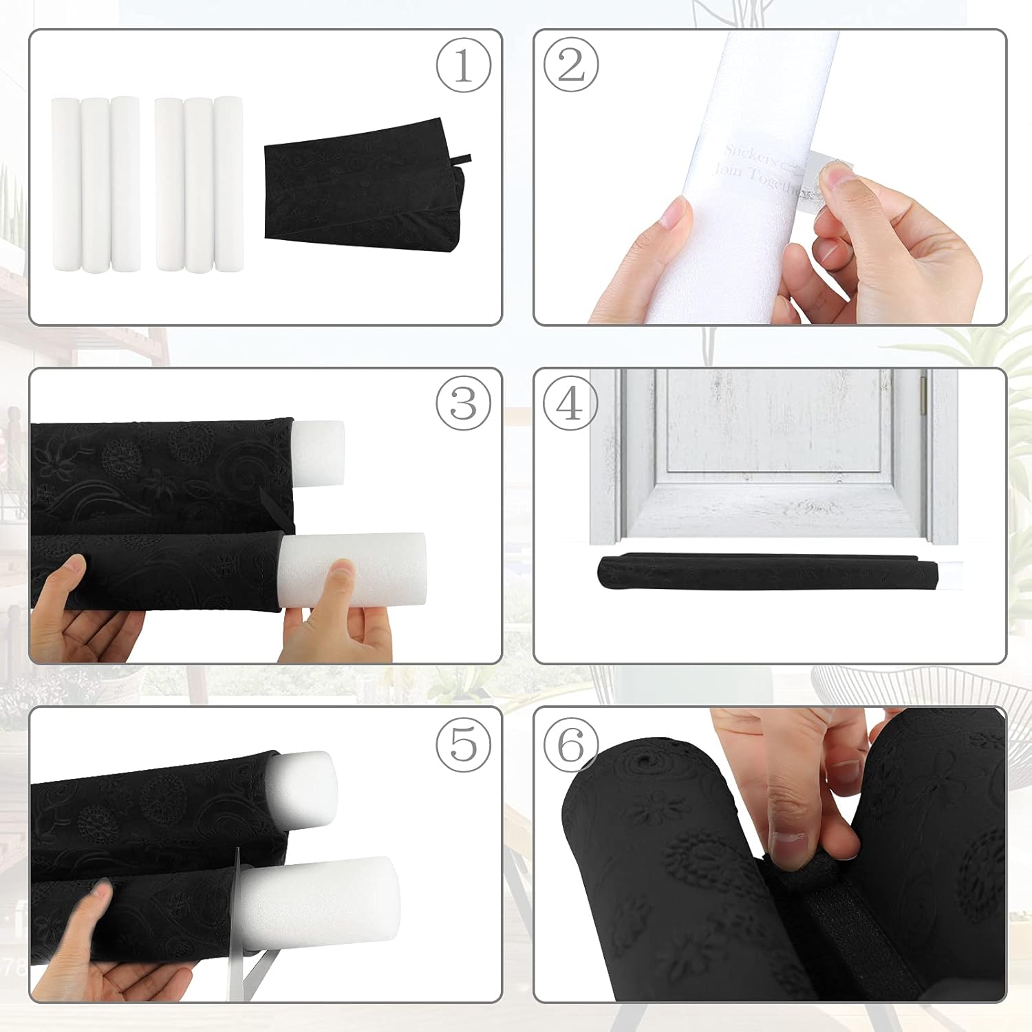 Tormays Door Draft Stopper Noise Blocker