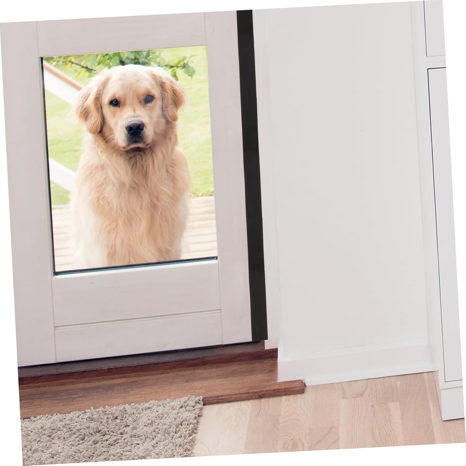 Multifunctional Door Soundproofing Strip for Noise and Drafts Reduction
