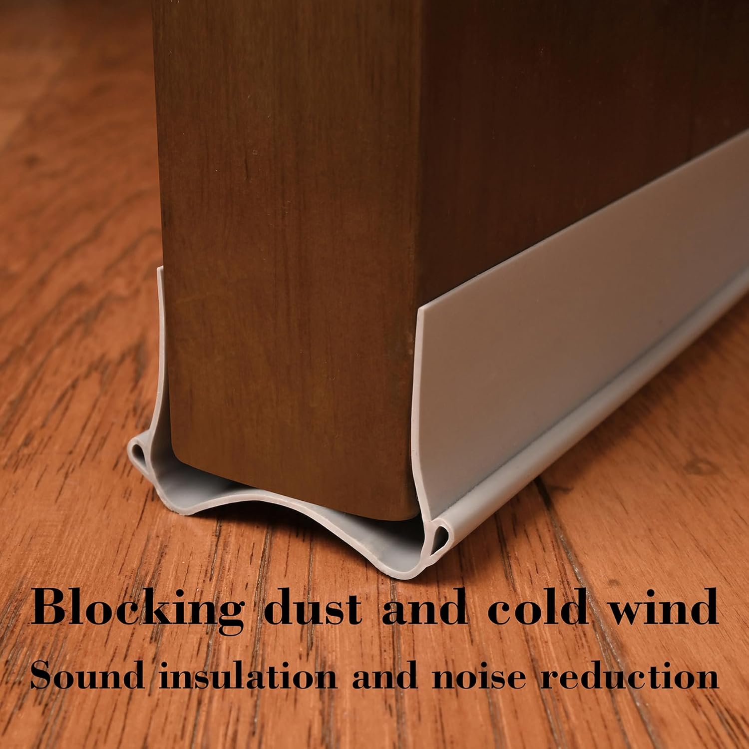 Draft Stopper for Bottom of Doors - Gray 37795 Inches