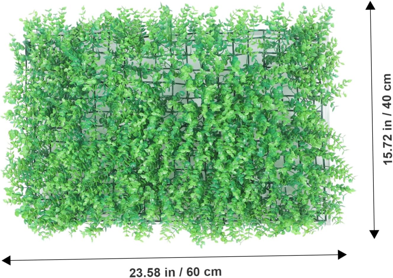 BESPORTBLE Artificial Plant Wall Decor Panel for Indoor Outdoor Privacy Greenery Fence and Room Decor