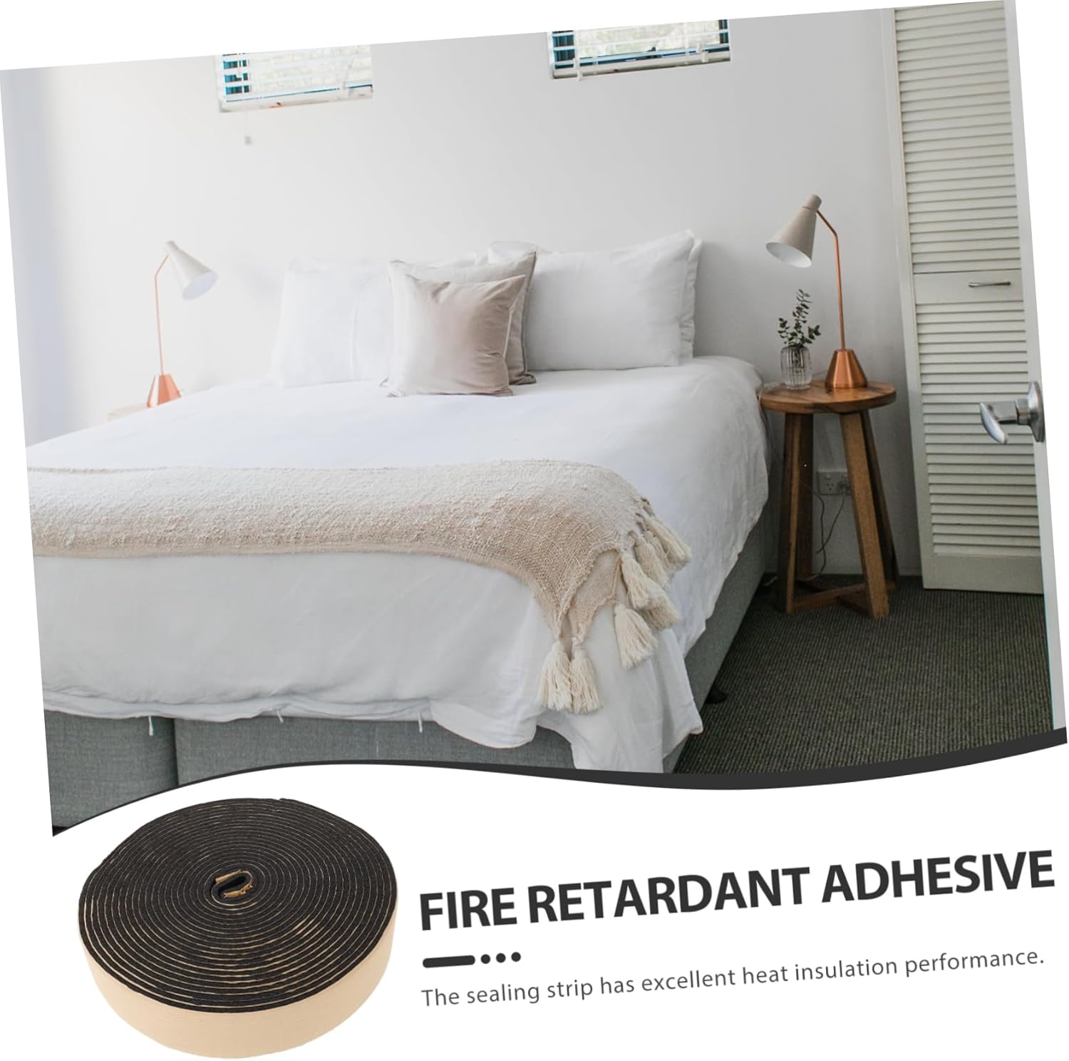 COHEALI Under Door Gap Filler Seal Strip Soundproofing Draft Blocker for Home Office