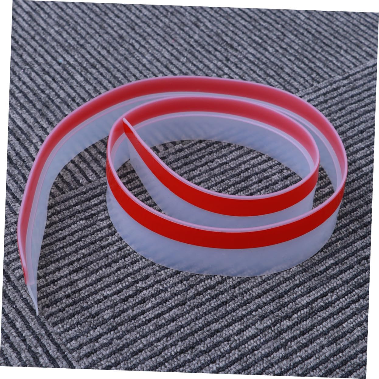 1m Adhesive Silicone Door Bottom Tape Sound Insulation Draft Stopper for Doors