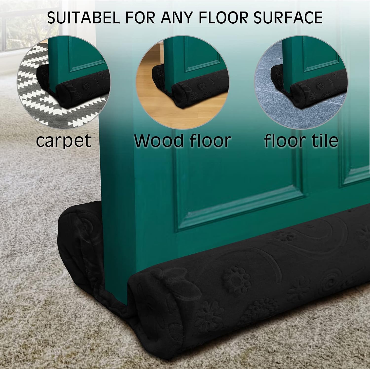 Tormays Door Draft Stopper Noise Blocker
