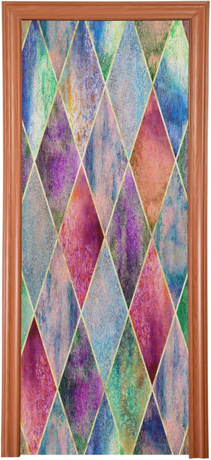Susiyo Stripe Door Cover for Halloween Decor