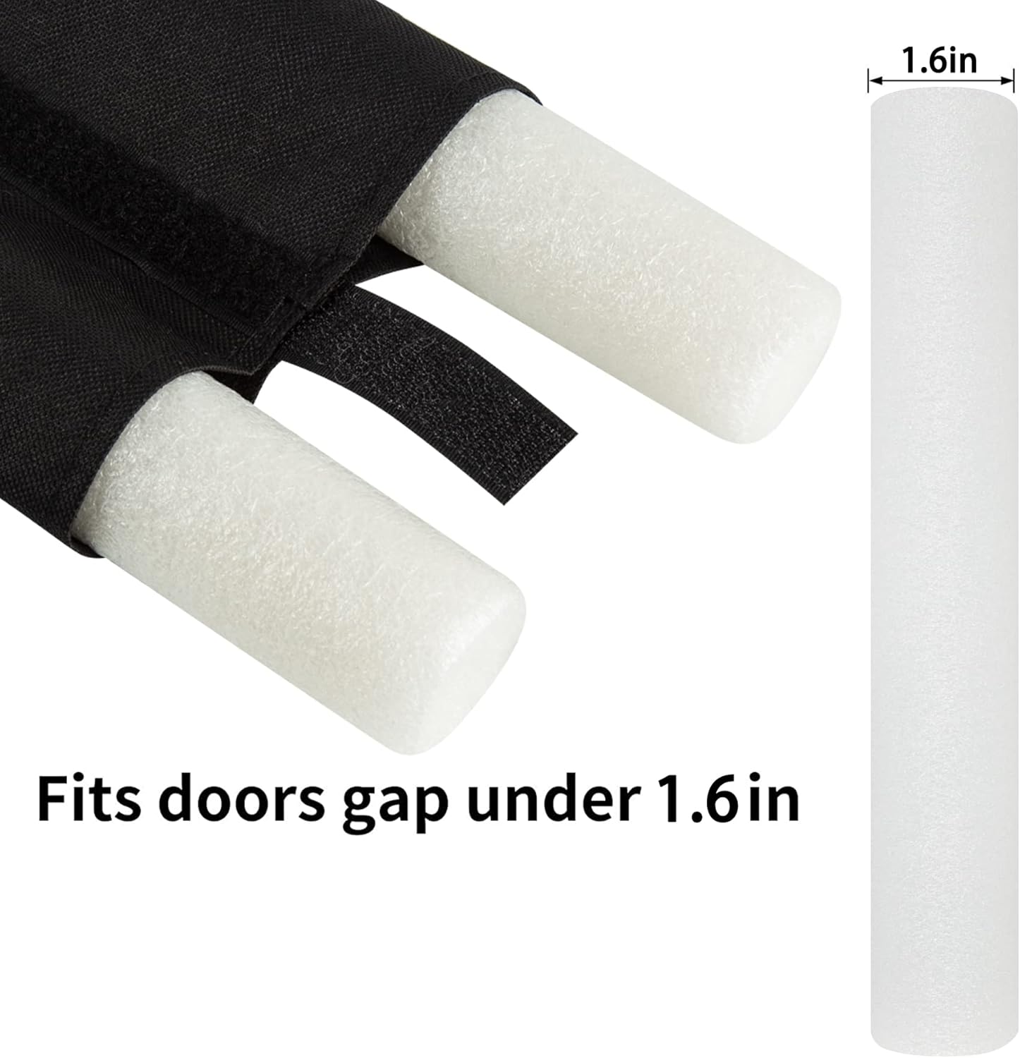 PUNP 36 Inch Draft Door Stopper Heavy Duty