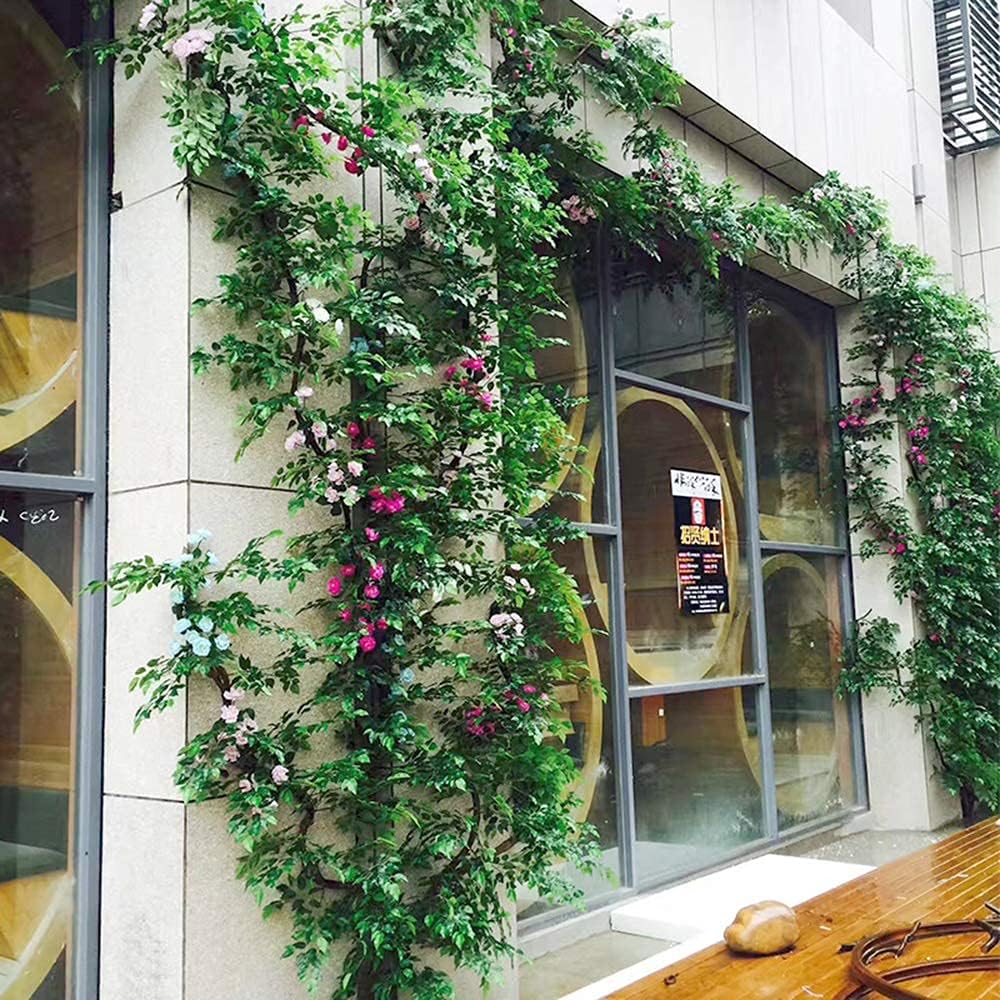 12Pcs Ficus Leaves Artificial Branches for Wedding Arch and Home Dcor