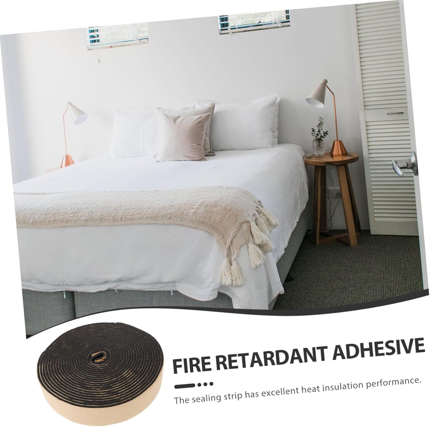 Convenient Door Bottom Noise Blocker Strip Windproof Seal for Home Use