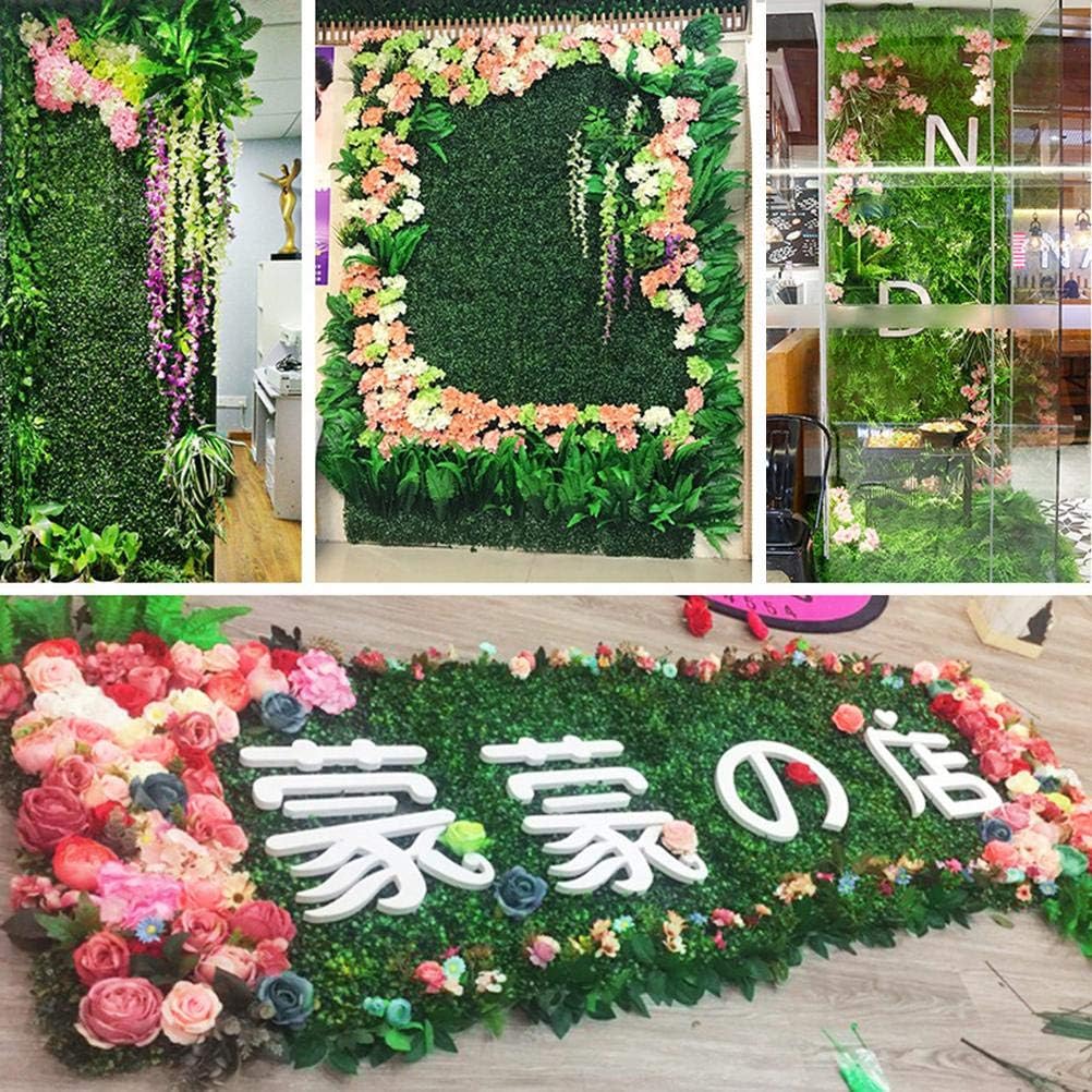 JUOPZKENN Artificial Grass Wall Decor 15x23 Deep Milan
