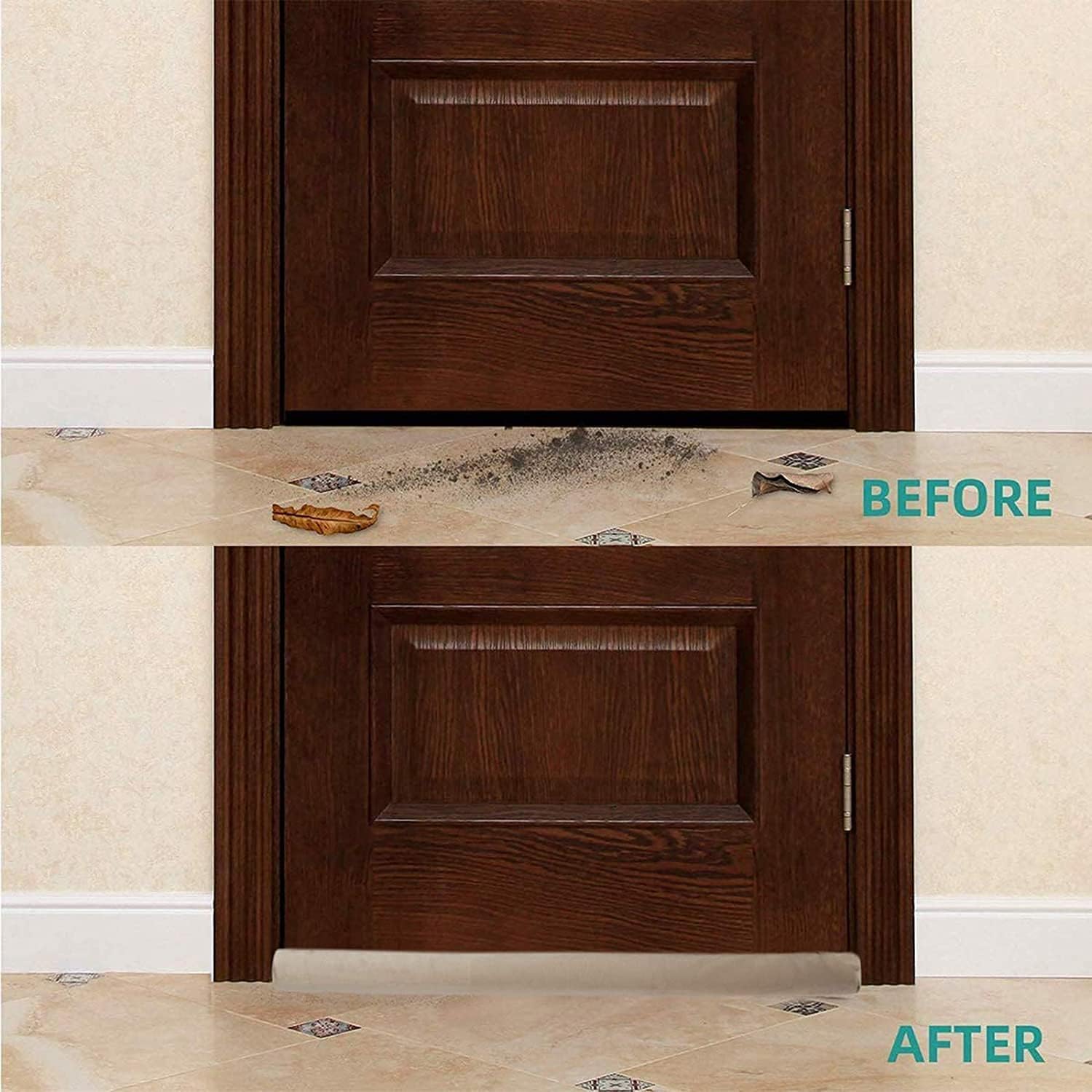 DreamQuil Twin Door Draft Stopper with Velcro