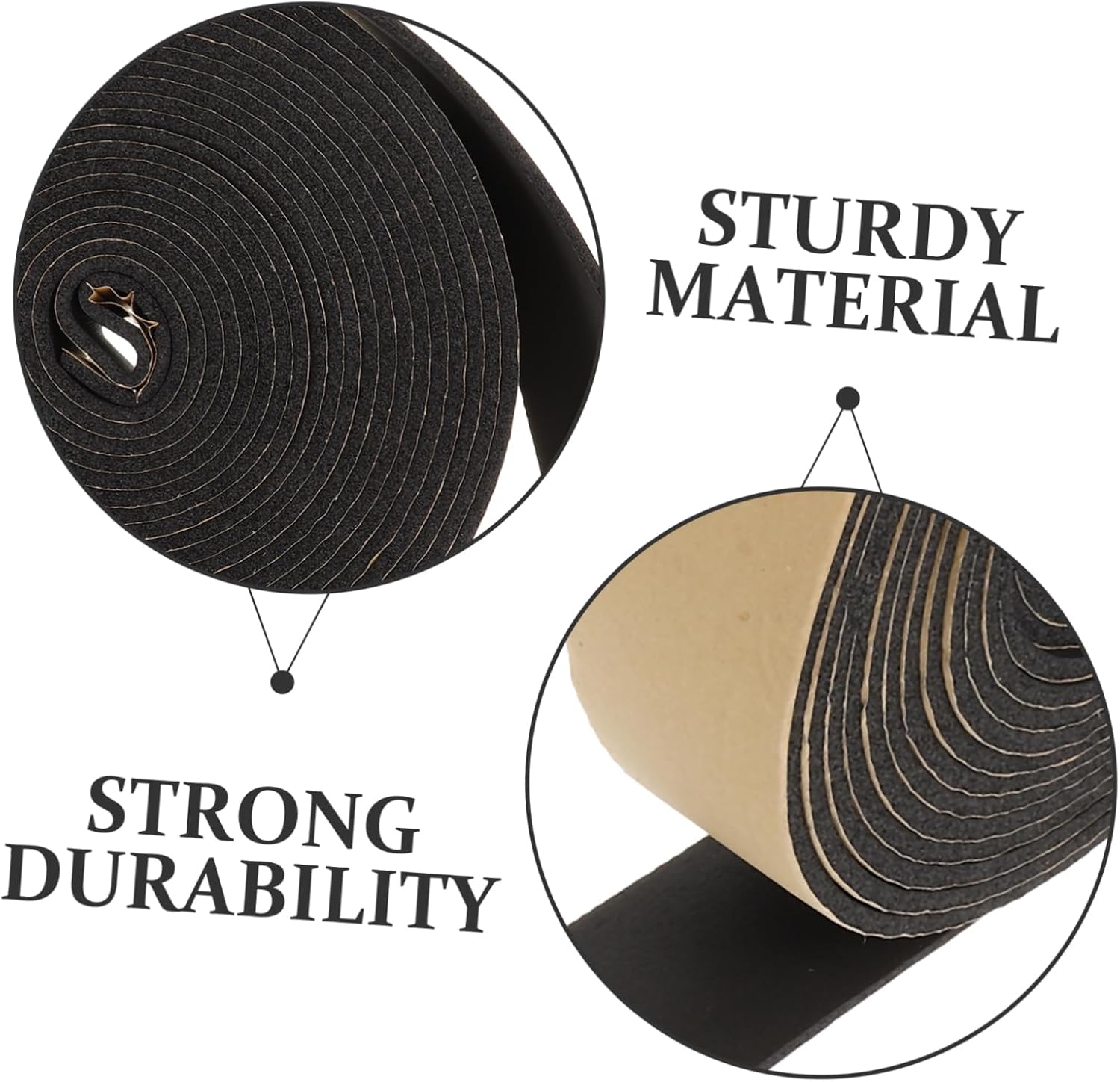 POPETPOP Creative Windproof Door Draft Stopper Strip