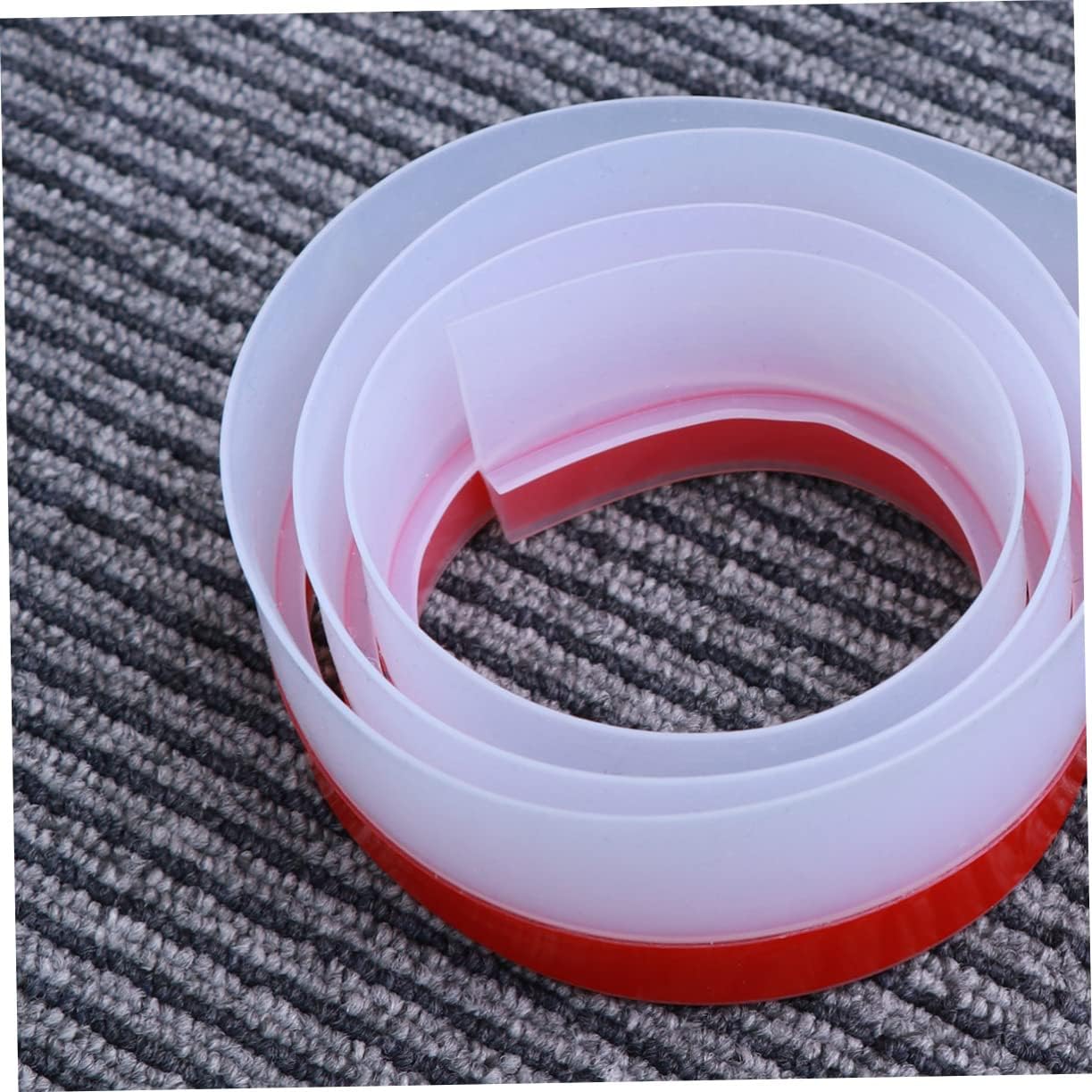 1m Adhesive Silicone Door Bottom Tape Sound Insulation Draft Stopper for Doors