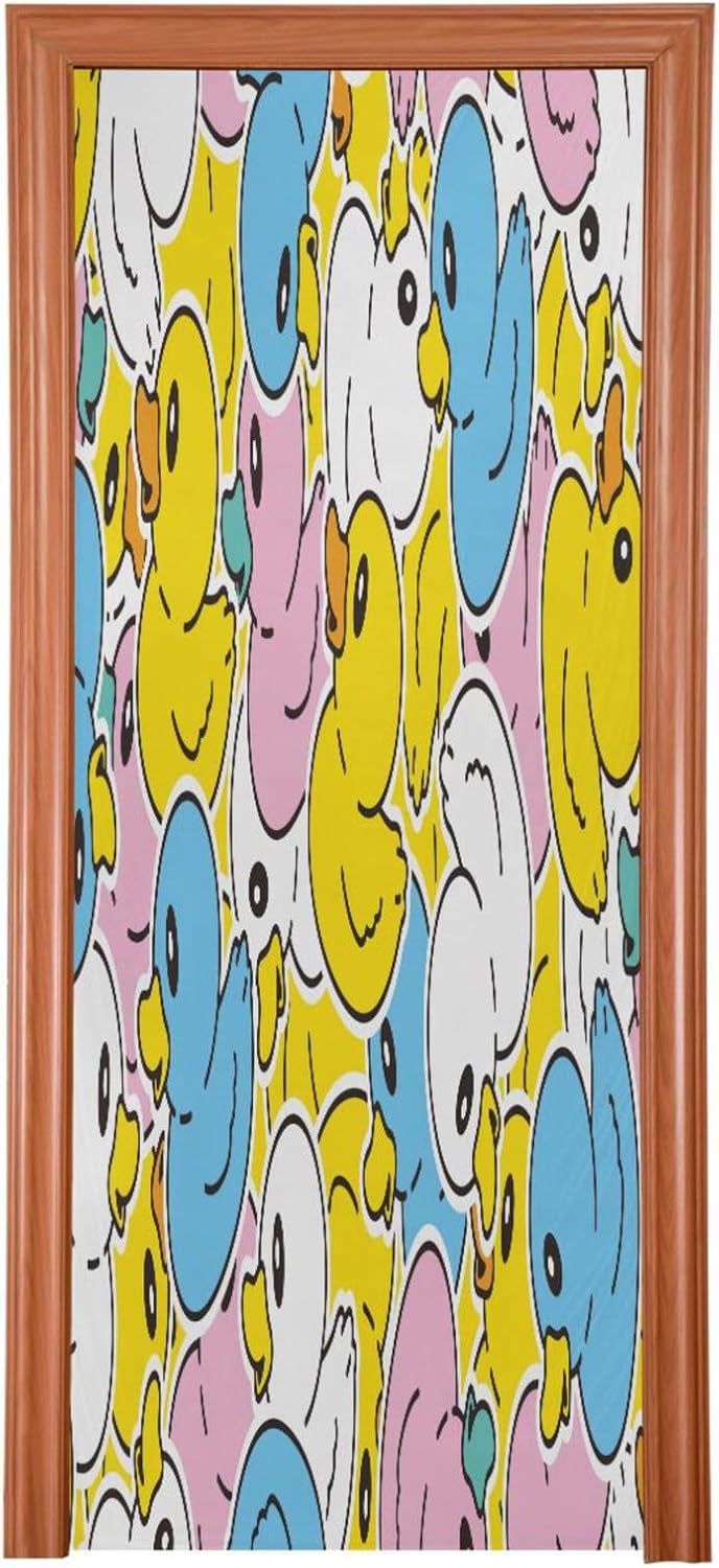 Susiyo Duck Halloween Door Cover 32x79 in
