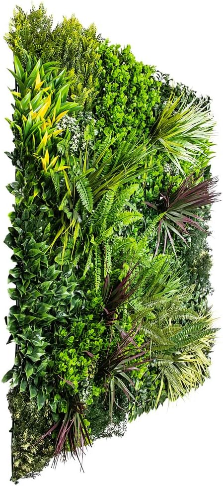 Luxury Urban Greenery Artificial Wall Panels 40x40 Inches