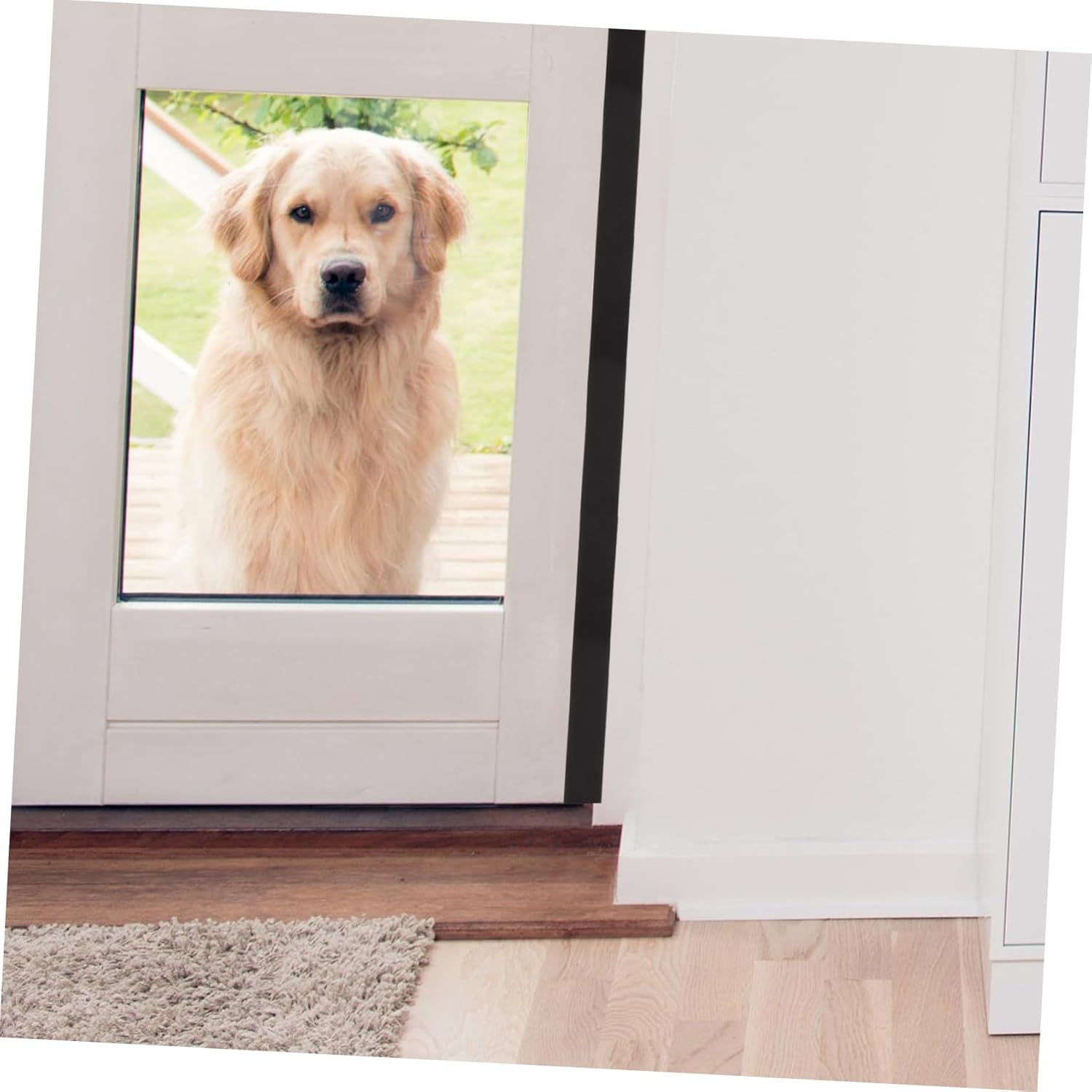 Jojofuny Door Bottom Soundproof Noise Blocker Windproof Insulation Seal for Quiet Home