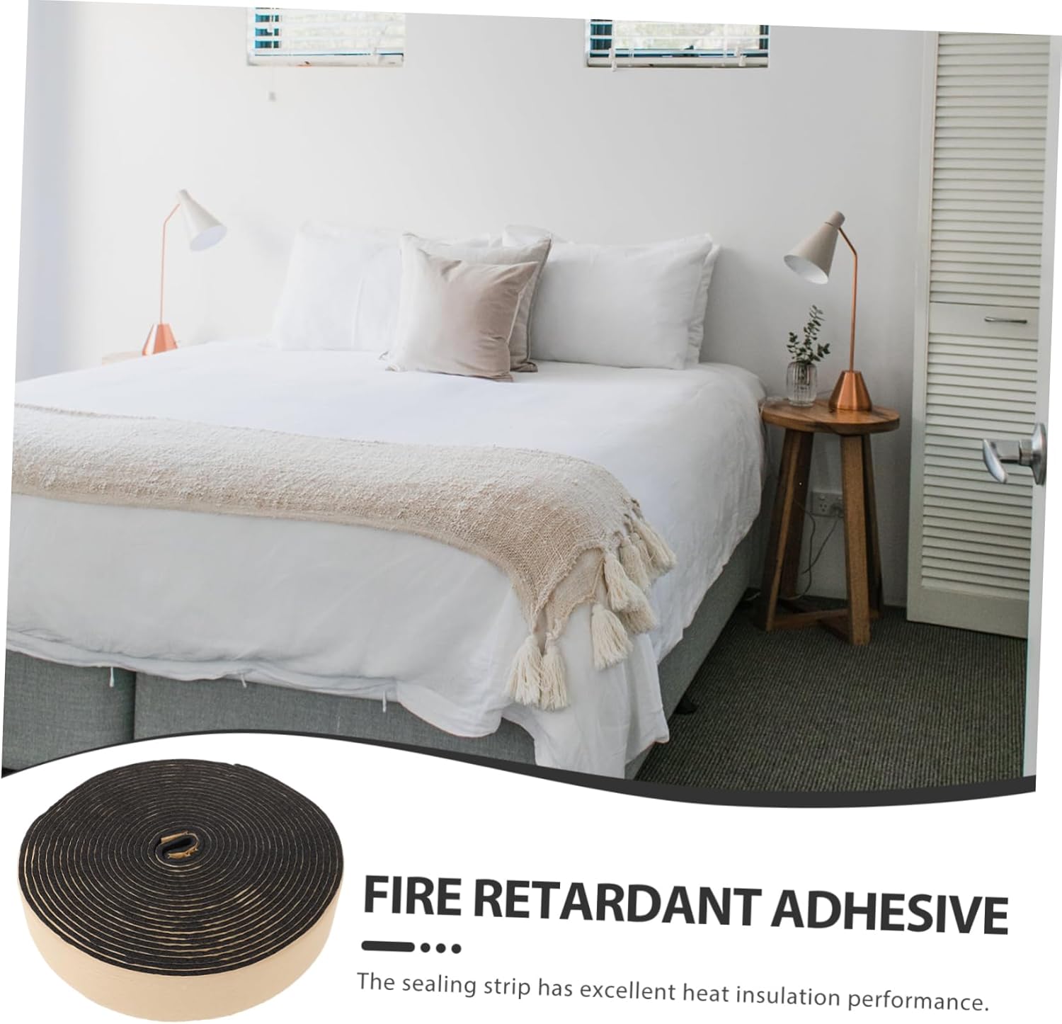 Angoily Door Bottom Windproof Seal Soundproof Strip