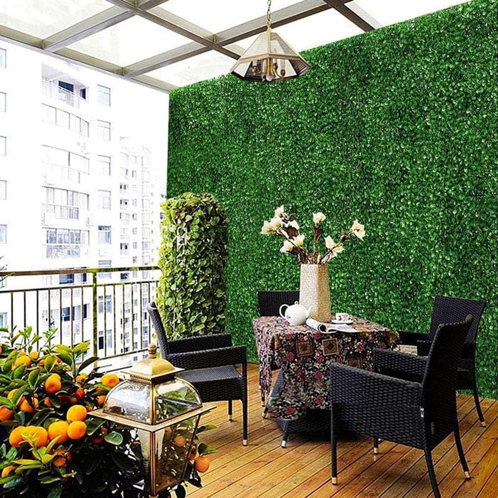 JUOPZKENN Artificial Grass Wall Decor 15x23 Deep Milan