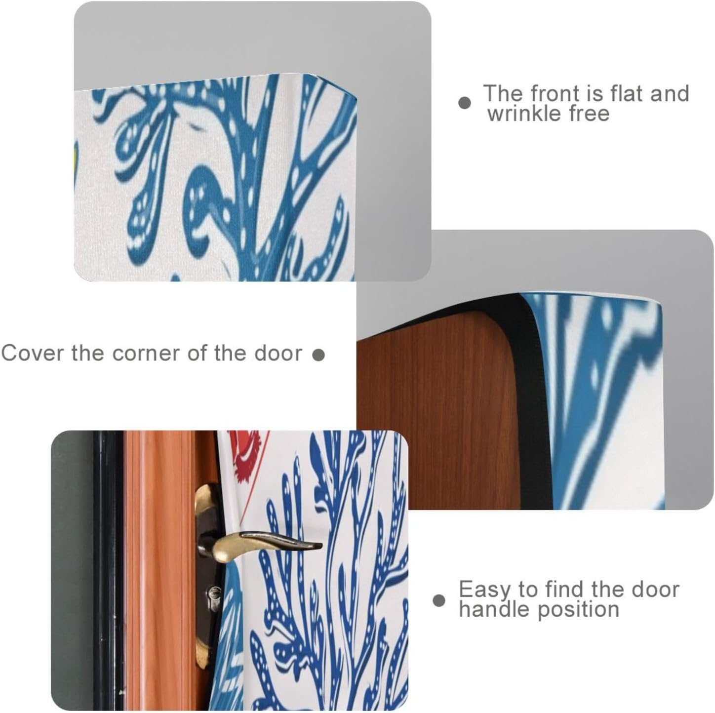 Susiyo Halloween Door Decoration Stretch Fabric Cover