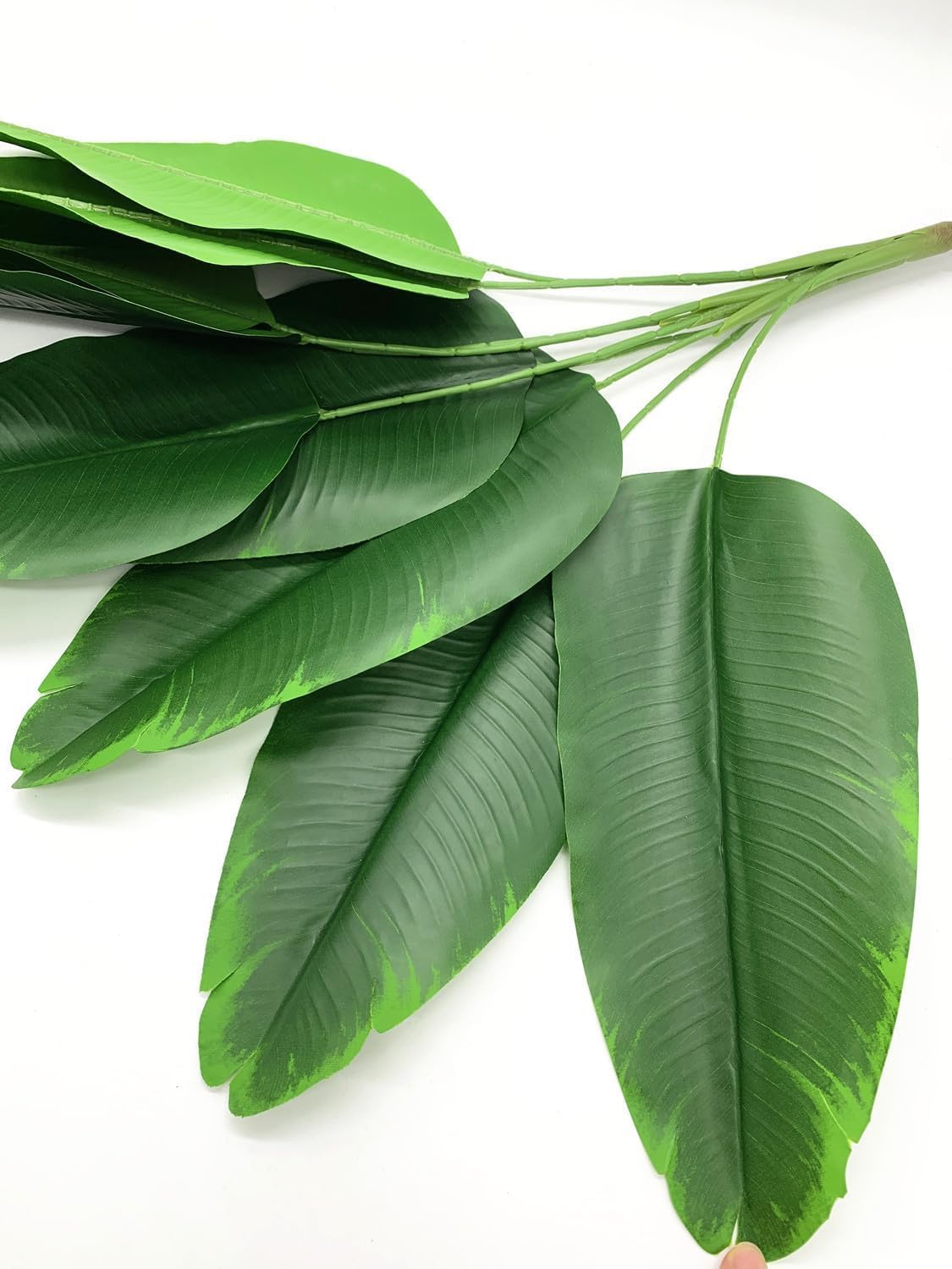 Fake Bird of Paradise Plant 30 Inch 2 Pack Artificial Tropical Plants