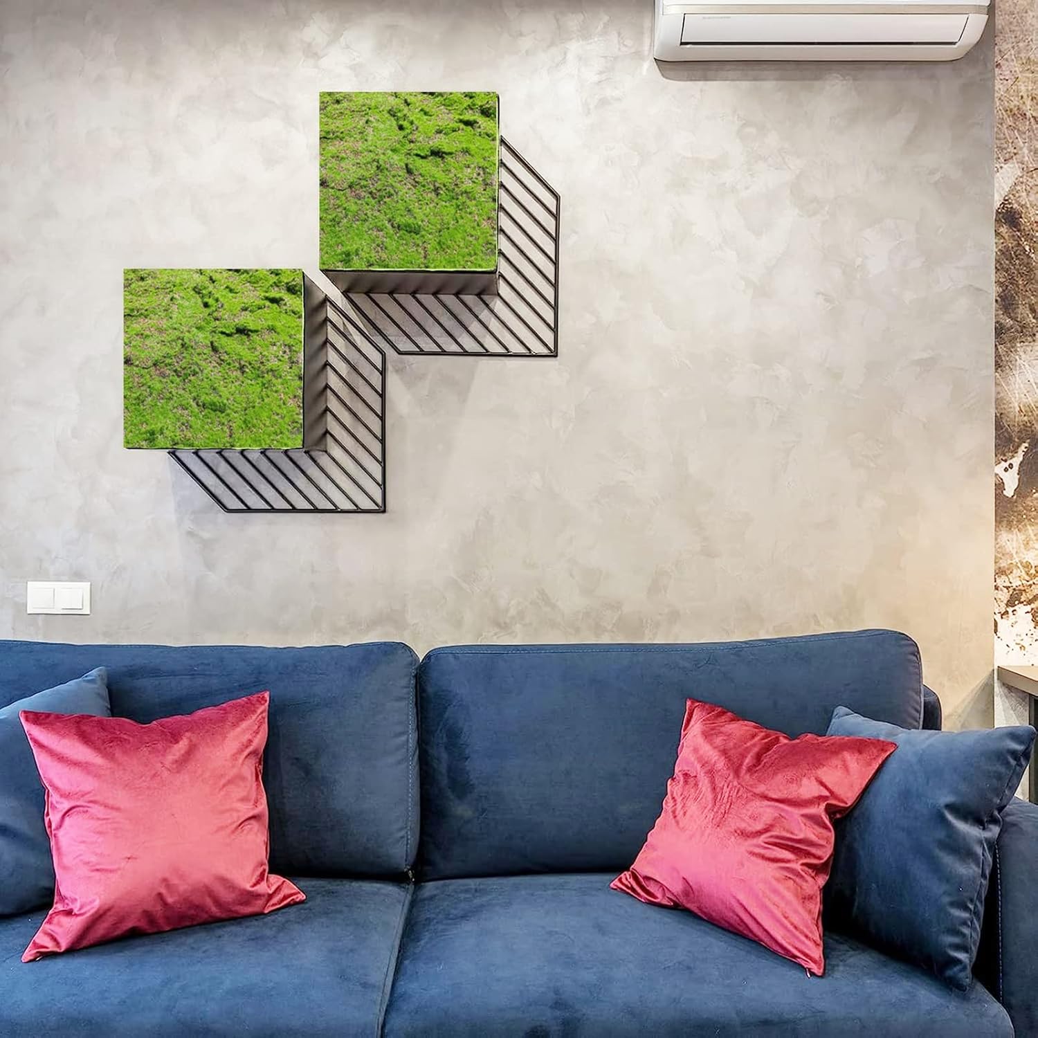 SCITOY Artificial Moss Wall Panel Decor