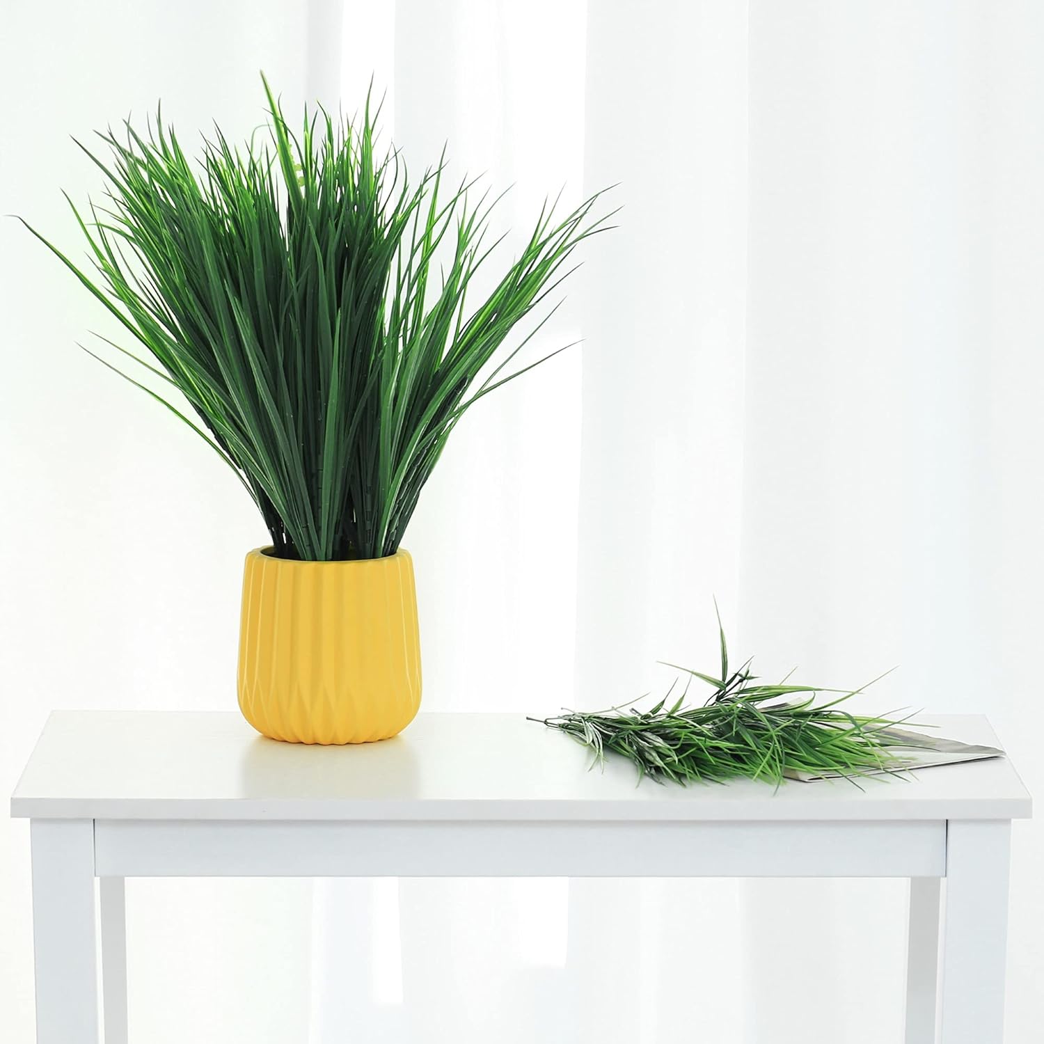 Grand Verde Wheat Grass Artificial Plants 20 Tall 6pcs Bulk DIY Decor
