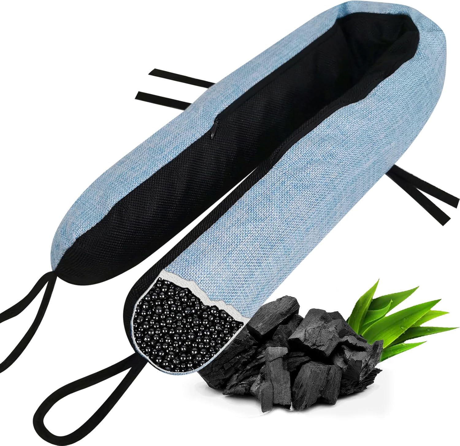 Sweet Forest 36 Inch Door Draft Stopper with Charcoal Beads